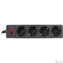 5bites Сетевой фильтр GARDA SP4B-510 4S / 3*0.75MM2 / 1M / BLACK