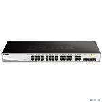D-Link DGS-1210-28/FL1A Управляемый L2 коммутатор с 24 портами 10/100/1000Base-T и 4 комбо-портами 100/1000Base-T/SFP