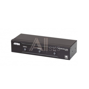 11009114 Переключатель, электрон., HDMI, 2> 2 мониторов, без шнуров, (передача сигнала до 20 м.;480p/720p/1080i/1080p-1920x1080/VGA/SVGA/SXGA/UXGA-1600x1200/WU