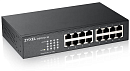 GS1100-16-EU0103F Коммутатор Zyxel Networks Zyxel GS1100-16, 16xGE, rack 19", бесшумный