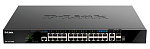 DGS-1520-28MP/A1A D-Link PROJ Managed L3 Stackable Switch 20x1000Base-T PoE, 4x2.5GBase-T PoE, 2x10GBase-T, 2x10GBase-X SFP+, PoE Budget 370W (740W with DPS-700), CLI,