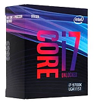 CPU Intel Core i7-9700K (3.6GHz/12MB/8 cores) LGA1151 BOX (Integrated Graphics HD 630 350MHz, max mem.128Gb DDR4-2666, Optane mem.sup.) BX80684I79700K
