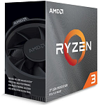 CPU AMD Ryzen 3 3100, 4/8, 3.6-3.9GHz, 256KB/2MB/16MB, AM4, 65W, 100-100000284BOX BOX