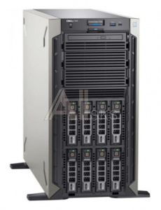 1359974 Сервер DELL PowerEdge T340 1xE-2236G 1x16GbUD x8 1x1.2Tb 10K 2.5in3.5 SAS RW H330 iD9En 1G 2P 1x495W 3Y NBD (T340-9737)