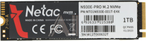 1740159 Накопитель SSD Netac PCI-E 3.0 x4 1Tb NT01N930E-001T-E4X N930E Pro M.2 2280