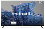 Телевизор LED Kivi 50" 50U740NB черный 4K Ultra HD 60Hz DVB-T2 DVB-C USB WiFi Smart TV