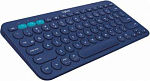 358192 Клавиатура Logitech Multi-Device K380 темно-серый беспроводная BT slim Multimedia для ноутбука