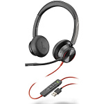 11018167 Plantronics 214408-01 Проводная гарнитура BlackWire BW8225-M USB-A, WW