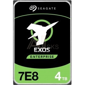 1744324 Жесткий диск SEAGATE 4TB HDD Server Exos 7E8 (ST4000NM003A) {SAS 12Gb/s, 7200 rpm, 256mb buffer, 3.5"}