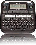 478689 Термопринтер Brother P-touch PT-D210 (для печ.накл.) стационарный черный