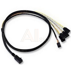 1353274 Кабель LSI (LSI00410/26II-IC4307-0175) Logic MINI SAS HD internal cable SFF8643 to x4 SATA 0,6м