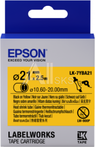 C53S657904 Ленточный картридж Epson LK-7YBA21 Heat Shrink Tube (HST)
