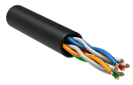 LC3-C5E04-129 ITK Витая пара U/UTP кат.5E 4x2х24AWG LSZH черный (305м)