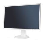 NEC 22" E223W LCD S/Wh (TN; 16:10; 250cd/m2; 1000:1; 5ms; 1680x1050; 170/160; D-sub; DVI-D; DP; HAS 110mm; Tilt; Swiv 45/45; Pivot)