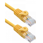 11059674 Кабель ACD Патч-корд ACD-LPU5E-5DY |ACD-LPU5E-5DY| Cat5e UTP 24AWG 4Pair, 7/0.18мм CCA Желтый, 0.5м, (741371)