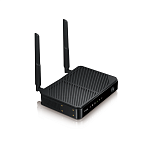 LTE3301-PLUS-EU01V1F LTE Cat.6 Wi-Fi маршрутизатор Zyxel LTE3301-PLUS (вставляется сим-карта), 1xLAN/WAN GE, 3x LAN GE, 802.11ac (2,4 и 5 ГГц) до 300+867 Мбит/с, 1xUSB2.0,