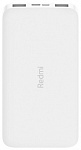 1197389 Мобильный аккумулятор Xiaomi Redmi Power Bank PB100LZM Li-Pol 10000mAh 2.4A+2.4A белый 2xUSB материал пластик