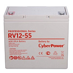 1868600 CyberPower Аккумуляторная батарея RV 12-55 12V/55Ah