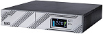 PowerCom SMART RT SRT-1000A LCD ИБП {Line-Interactive, 1000VA / 900W, Rack/Tower, IEC, Serial+USB, SmartSlot, подкл. доп. батарей} (1157673)