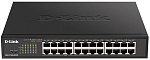 D-Link DGS-1100-24PV2/A1A, L2 Smart Switch with 24 10/100/1000Base-T ports (12 PoE ports 802.3af/802.3at (30 W), PoE Budget 100 W). 8K Mac address, 80