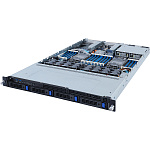 1000681803 Серверная платформа GIGABYTE Серверная платформа/ R182-340, 1U; 2 x LGA 4189 (Socket P+) 3rd Intel; 4 x 3.5"" or 2.5"" SATA/SAS HS HDD/SSD bays (SAS card is req); DDR4