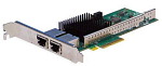 Адаптер SILICOM 10Gb PE310G2i50-T Dual Port Copper 10 Gigabit Ethernet PCI Express Server Adapter X4 Gen 3.0, Based on Intel X550-AT2, RoHS compliant (analog