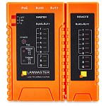 LAN-TST-WRM-310-POE Тестер витой пары с индикаторами, с определением POE