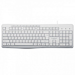 1836151 Клавиатура Gembird KB-8430M,{USB, белый, 113 клавиш, 9 кнопок управления мультимедиая, кабель 1,5м}