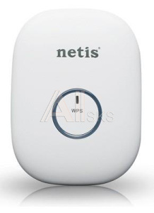 1187058 Wi-Fi усилитель сигнала 300MBPS E1+ WHITE NETIS