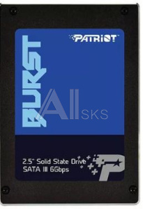 1054538 Накопитель SSD Patriot SATA-III 240GB PBU240GS25SSDR Burst 2.5"