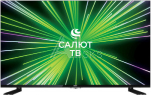 1687015 Телевизор LED BBK 43" 43LEX-8389/UTS2C Салют ТВ черный 4K Ultra HD 50Hz DVB-T2 DVB-C DVB-S2 WiFi Smart TV (RUS)