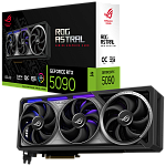 Видеокарта ASUS RTX5090 ROG ASTRAL OC 32GB GDDR7 512bit 3xDP 2xHDMI 4FAN RTL (ROG-ASTRAL-RTX5090-O32G-BTF-GAMING)
