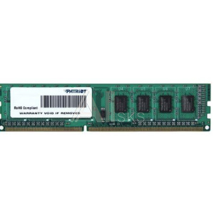 1196005 Модуль памяти PATRIOT Signature Line DDR3L Общий объём памяти 4Гб Module capacity 4Гб Количество 1 1600 МГц Множитель частоты шины 11 1.35 В PSD34G160