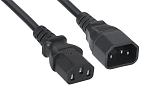 Cabeus PC-IEC19-IEC20-3M Кабель питания IEC 320 C19 - IEC 320 C20 (3x1.5), 16A, прямая вилка, 3м