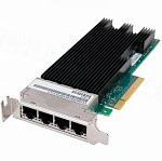 1348550 Сетевой адаптер PCIE 10GB QUAD PORT X710T4LBLK INTEL