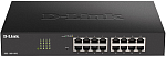 D-Link DGS-1100-16V2/A1A,L2 Smart Switch with 16 10/100/1000Base-T ports8K Mac address, 802.3x Flow Control, 802.3ad Link Aggregation, Port Mirroring,