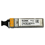 1692272 D-Link 331T/20KM/A1A WDM SFP-трансивер с 1 портом 1000Base-BX-D (Tx:1550 нм, Rx:1310 нм) для одномодового оптического кабеля (до 20 км, разъем Simplex