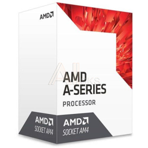 1219866 Процессор A8 X4 9600 R7 SAM4 BOX 65W 3100 AD9600AGABBOX AMD