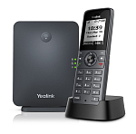 телефон YEALINK W71P (база W70B+трубка W71H) до 10 SIP-аккаунтов, до 10 трубок на базу, до 20 вызовов, шт (существенное повреждение коробки)