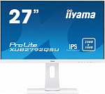 1854413 Монитор Iiyama 27" XUB2792QSU-W1 белый IPS LED 16:9 DVI HDMI M/M матовая HAS Piv 350cd 178гр/178гр 2560x1440 70Hz DP WQ USB 6.1кг
