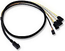 ACD Cable ACD-SFF8643-SATASB-10M, INT SFF8643-to-4*SATA+SB (HDmSAS -to- 4*SATA+SideBand internal cable) 100cm (аналог LSI00411, 2279800-R) (6705050-1
