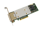 1000477367 Контроллер ADAPTEC жестких дисков Microsemi SmartRAID 3154-8i16e Single,8 internal port, 16 external ports, PCIe Gen3 ,x8,1 GB DDR4,RAID 0/1/10,RAID
