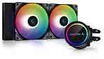 DEEPCOOL GAMMAXX L240 A-RGB LGA20XX/1700/1200/115X/AM4 (6шт/кор,TDP 200W, A-RGB Lighting, Anti-Leak edition, PWM, DUAL FAN) RET