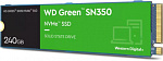 1598421 Накопитель SSD WD Original PCI-E 3.0 x4 240Gb WDS240G2G0C Green SN350 M.2 2280