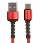 1808542 LDNIO LD_B4471 LS64/ USB кабель Type-C/ 2m/ 2.4A/ медь: 120 жил/ Red