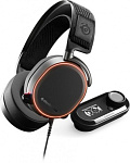 1877359 Наушники с микрофоном Steelseries Arctis Pro + GameDAC черный 3м мониторные USB оголовье (61453)