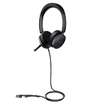 UH48 Dual UC USB-C/A, Проводная, HD звук, Шумоподавление ANC, LED-индикатор, USB-C/A