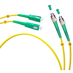 11053271 Cabeus FOP(d)-9-FC/APC-SC/APC-15m Шнур оптический duplex FC/APC-SC/APC 9/125 sm 15м LSZH