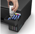 1111378 МФУ струйный Epson L3110 (C11CG87405/C11CG87403/408) A4 черный