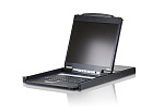 CL1316N-ATA-RG ATEN 19" 16-Port PS/2-USB VGA Single Rail LCD KVM Switch